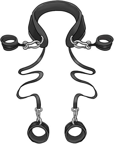 TillbehöR Justerbara Handled Och Ben TräNingsremmar, Fitness Utrustning, Gym TräNingskit, Nylon Handled Och Ankel UpphäNgning Remmar, Par GåVa - K + 4