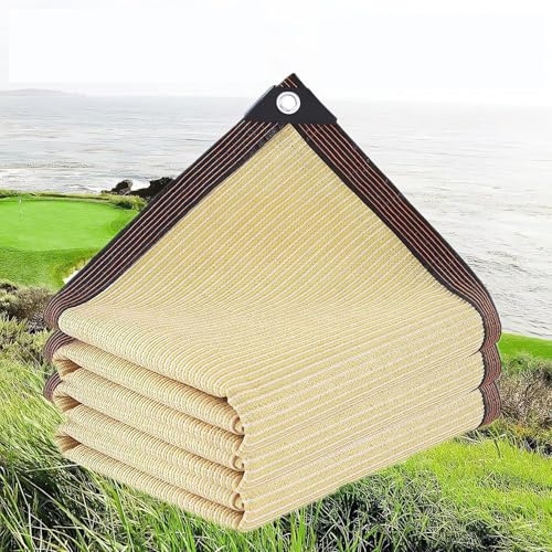 Vela Ombreggiante Rettangolare 3x5m Tenda a Vela Protezione UV 80-99%, Rete Ombreggiante Traspirante,Telo Parasole All'aperto per Giardino, Patio, Pergola, Giardino,Cortile