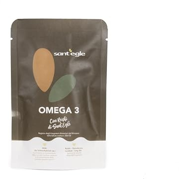Sant'Egle Omega 3 100% vegetale in capsule, Confezione Risparmio | Cruelty Free, Vegan