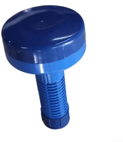 Distributeur de comprimés flottants réglables pour piscines et spas, bleu, 2,5 cm Tri-chlore, distributeur de brome avec design à débit ventilé