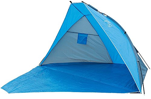 Strandmuschel EXPLORER UV Schutz 80+ Quick Strandzelt Wind Sonnenschutz