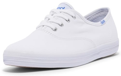 Keds Women's Champion Sneaker,White Canvas,13 W