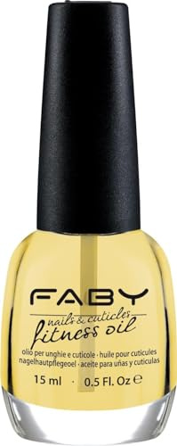 faby smalto per unghie, Nail e olio per cuticole, Nail e fitness Cuticle Oil, 15 ML