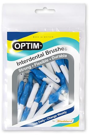 Stoddard Icon Interdental Brush Blue - 25 Brush in one Pack