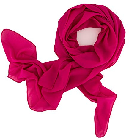 DOLCE ABBRACCIO SWEET LOVE Damen Chiffon Tuch XXL 160 × 70 cm