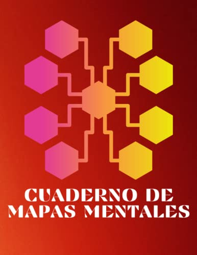 Cuaderno de Mapas Mentales: Cuaderno de trabajo de pensamiento visual | Plantillas de mapas mentales en blanco para organizar pensamientos e ideas | ... de lluvia de ideas | 8,5 * 11 | 100 páginas.
