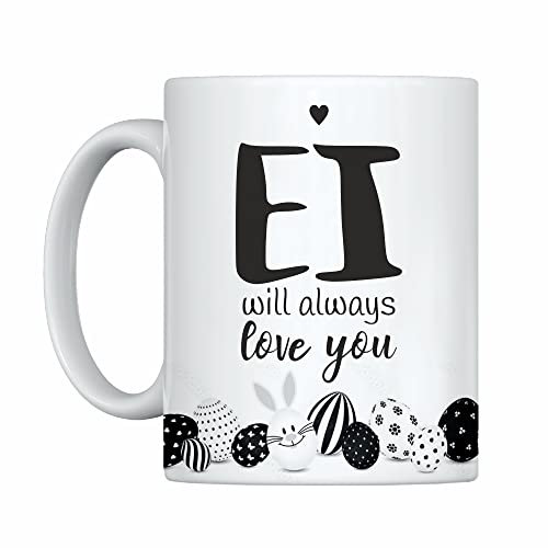 4youDesign Tasse mit Spruch Ei will always love you – lustiges Ostergeschenk für Männer & Frauen – Kaffeebecher als kleine Osterüberraschung für Erwachsene – 375ml