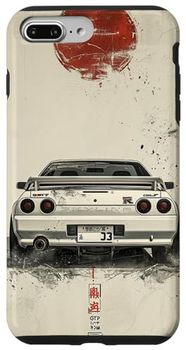 Vintage Retro JDM Legendary Gt r 32 Skyline Case for iPhone 7 Plus/8 Plus