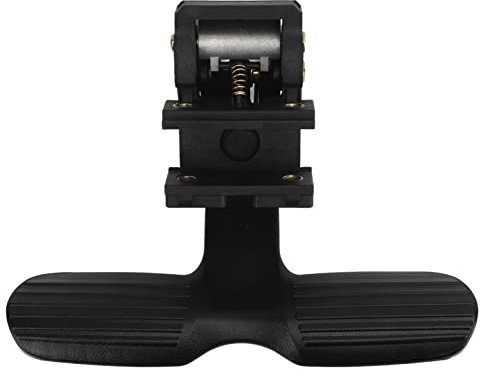 Einziehbare Trittstufe für den Rücksitz, schwarz, flexibel und automatisch für mehr Komfort in Bussen, Wohnmobilen und Nutzfahrzeugen. Inklusive stabilem, rutschfestem Pedal