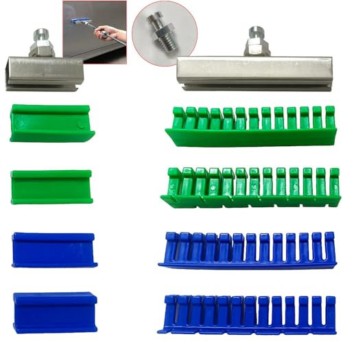 Unifizz Paintless Dent Repair Tool Kit, 10Pcs Adhesive Glue Tabs Set for Car Body Dent Removal Auto Repair Puller Tools
