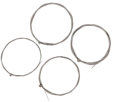 Kisangel 4stücke Basssaite Aus Legierung Bass Saiten Für Instrumente Saiten Aus Stahl Und Kupferlegierung Für Musical Instrument