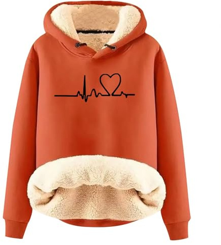 Generisch Pull long femme pour leggings cardigan sorbet à capuche sweat-shirt veste polaire fine femme