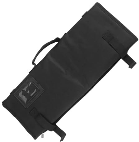 Baluue Sacca per Coltelli in Oxford Borsa per Utensili da Cucina con Tasche e Tracolla Custodia Portatile per Coltelli da Campeggio