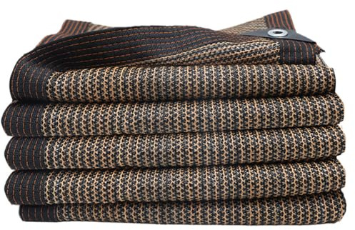 KOKANIGODVA Filet D'Ombrage 90% Voile d'ombrage Rectangulaire 3x7m | PEHD Tissu D'ombrage avec Oeillets,Protection Solaire/Respirable/Coupe-Vent Pour La Couverture pour Serre,Terrasse,Plantes