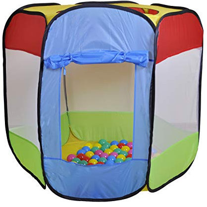 Knorrtoys 55300 - Spielzelt Bendix XXL inkl. 100 Spielbälle