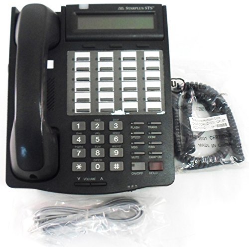 Vodavi 3515-71 Starplus STS 24 Button 3-Line LCD Display Telephone- Black (Renewed)