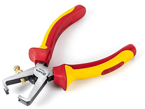 SATA ST70141ST VDE isolerad slutskärning avbitartång 15 cm för användning i högspänningsområden