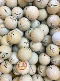 50 Callaway Mix Lakeballs AAA/AA Golfbälle, Weiß