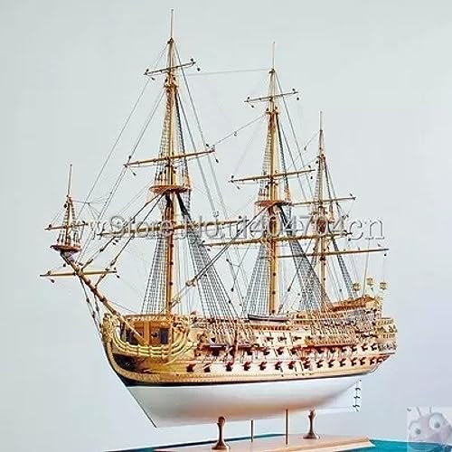 PUCIO Modellmodell-Schiffssatz Aus Holz Model Schiff Luxus-Schiffsmodellbausatz Im Maßstab 1:50 San Felipe Kriegsschiff Modellbausätze Birnenschnitzdekoration