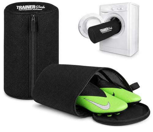 Trainer Trash Shoe Washing Machine Bag for Stinky and Muddy Shoes, Trainers & Shoes, Shoe Bag for Washing Machine, Trainer Wash Bag, Shoe Cleaning, Running Gifts, Football Accessories