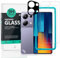 Ibywind 2 Pezzi Vetro Temperato per Xiaomi Poco M6 Pro 4G 6.67,con 1 Pezzo Pellicola Fotocamera,Pellicola posteriore da 1 pezzo,Pellicole Protettive con Durezza 9H