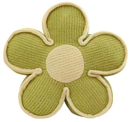 Katutude Blumenkissen, Blumen Plüschkissen Plüsch Kissen Blumenform Sitzkissen Stuhlkissen Blumenbodenkissen Blumenförmiges Kissen Bodenkissen für Kinderzimmer Hause Sofa Dekoration 50CM