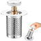 Universal Waschbeckenstöpsel,Pop-Up Abflussstopfen Mit Sieb,Edelstahl Stöpsel Waschbecken Sieb,Abflusssieb,Badewannenstopsel Mit Haarsieb,Für 33-55mm Drain Abfluss Ablaufventil Spülbecken Sink
