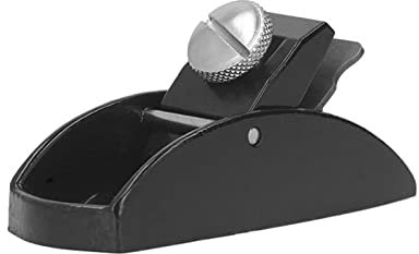 Raboteuse à Bois, Raboteuse à Bois, Outil Manuel de Style Européen pour le Travail du Bois en Acier au Carbone, Profondeur de Coupe Réglable, Raboteuse à Bloc Incisif, Raboteuse