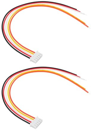 YINETTECH 2Pcs Speaker High Level Input Plug 5Pin JST Car Speaker Connector 2.54mm 22AWG Compatible with JL AUDIO JX250 JX360 JX400 JX500 JX1000 20cm