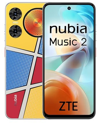 Smartphone ZTE Nubia Music 2 4GB 128GB Pop Art Altavoz 104dB Dual SIM