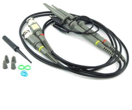 Dual 100MHz Oscilloscope Probe Kit for Professional Signal Analysis and Reliable Performance in Tests