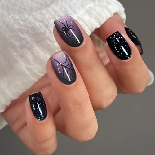 JMEOWIO Halloween Ongles Gel Autocollant UV Nail Art Sticker