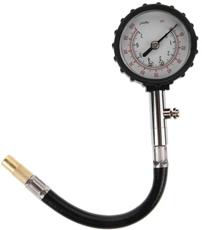 Mipcase Misuratore Pressione Pneumatici Auto Digitale Psi Tester Pressione Gomme Veicoli Manometro Portatile Copertura Protettiva in Gomma