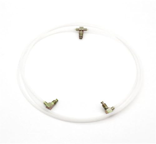 RVIFY Flexibles de Frein 1 Paire de tuyaux et raccords de Fluide hydraulique pour Capote électrique Convertible, tuyaux en Plastique adaptés à Ford et Mustang
