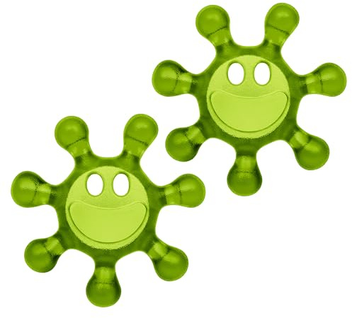 Koziol SUNNY Flaschenöffner 2er-Set | für Verschlüsse aus Kunststoff | Drehverschlussöffner | bruchfester Kunststoff, spülmaschinengeeignet | ideal für Kinder & Senioren (transparent olive green)
