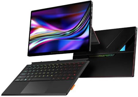 OneXPlayer Super V Portable AI Workstation with Intel Core Ultra X7 358H Processor, Intel Arc B390 Graphics, 14-inch 2.8K 120Hz AMOLED Display, for On-the-Go Productivity(48GB RAM + 1TB SSD)