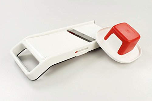 TUPPERWARE Mando-Junior Chef Mandolino Reibe weiß rot 10121