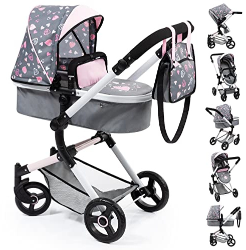 Bayer Design Landau Poussette pour poupée Neo Vario avec Sac