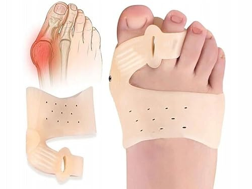 CORRETTORE SEPARATORE IN MORBIDO SILICONE PROTEZIONE DOLORE BORSITE DISTANZIATORE RADDRIZZA DITA A MARTELLO PIEDI