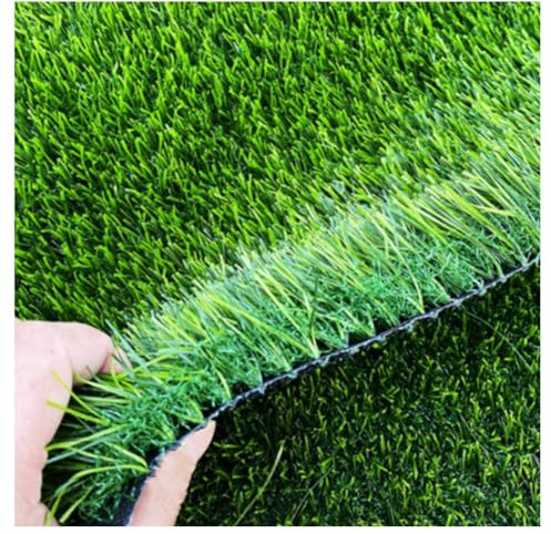 Générique Gazon Artificiel Gazon Artificiel Réaliste Astro Turf Faux Tapis d'herbe Tapis De Gazon Synthétique Tapis De Pelouse pour Animaux De Compagnie Patio Jardin Balcon Mariage(Size:3X1.5M)