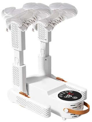 Machine à Sèche-Chaussures, Sèche-Chaussures Électrique,Sèche-bottes rétractable - Minuterie intelligente, chauffe-chaussures, support sec pour bottes de travail, bottes de ski, baskets, gants