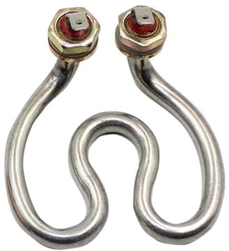 1 tubo riscaldante elettrico 220V 500W/600W in acciaio inossidabile/rame, elementi riscaldanti a immersione for caffettiera/bollitore elettrico(Stainless Steel 600w)