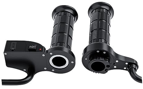 Zerodeko Manicotto Riscaldante Elettrico Per Coprimanubrio Riscaldato Ricarica Usb Da Scaldamani Per Guida Invernale Sicura e Alta e Bassa Temperatura Regolabili