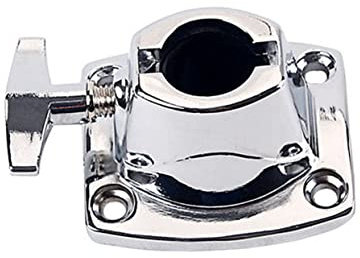 BESPORTBLE Abrazadera Metálica Ligera Accesorio Duradero Fácil de Transportar para Soporte de Platillo de Bombo para Piezas y Accesorios de Instrumentos de Percusión