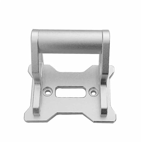 QUTBAG Porta Cellulare Moto Supporto Telefono GPS In Alluminio CNC Per Accessori Per Navigazione Nuova Staffa Di Estensione Per CFMOTO Per 450MT 450 MT 2024-2025(Silver 22mm NO LOGO)