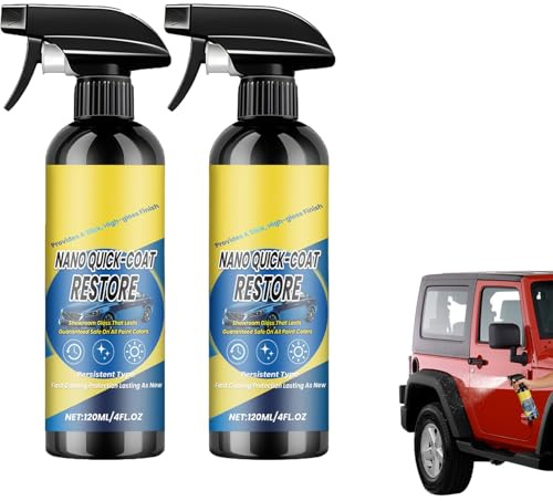 Auto Beschichtung Spray, Autowachs Spray, 120ml Fortschrittliches Auto-schnellbeschichtungsspray, Sprüh-Versiegelungsmittel Für Autos, Motorrad, Reifen Und Windschutzscheibe Polieren