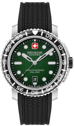 Swiss Military Hanowa SMWGN0001707 Black Marlin Herrenuhr 44 mm