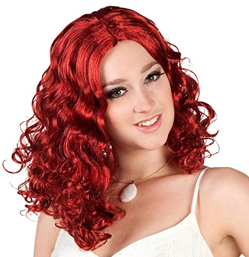 Boland 86424 Perruque Celeste pour adulte Rouge Taille unique