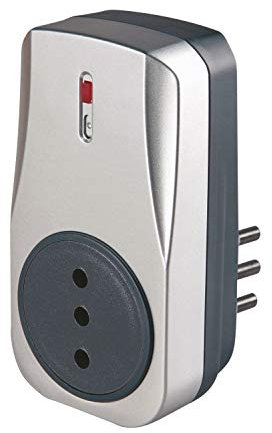 Poly Pool PP1510 Presa Senza Fili Wireless Telecomandata Italiana 10 A Con Spia Luminosa (Spina/Presa)