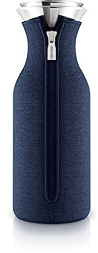 EVA SOLO Carafe de réfrigérateur 1,0 l - Bleu marine - 100% sans gouttes - Bleu marine